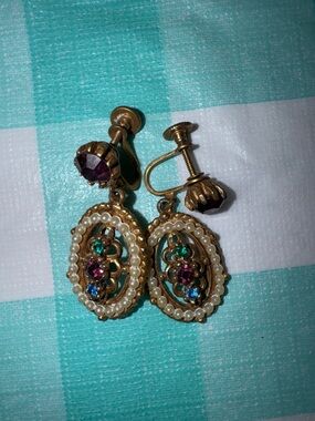 Vintage Art Deco Earrings